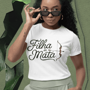 Camiseta Oxóssi filha da mata