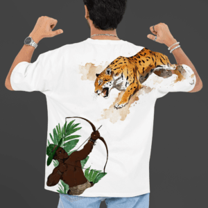 Camiseta Oxóssi mata onça