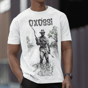Camiseta Oxóssi na água