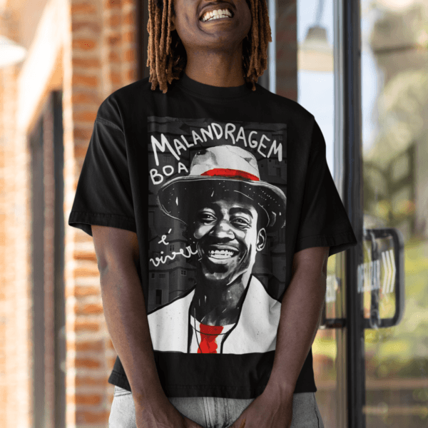 Camiseta Zé Pilintra malandragem é viver