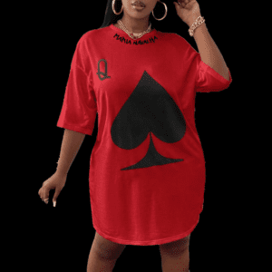 Vestido camisão Maria Navalha rainha