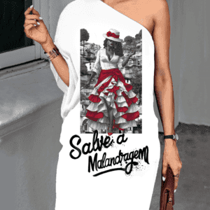 Vestido mid Maria Navalha na favela