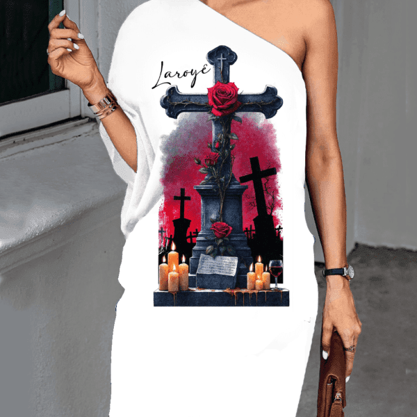 Vestido mid cruz de Pombagira