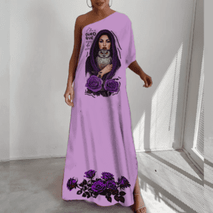 Vestido ombro único Maria Mulambo é fiel