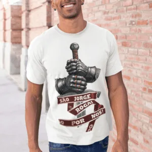 Camiseta São Jorge mãos