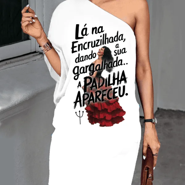 Vestido mid Maria Padilha ponto