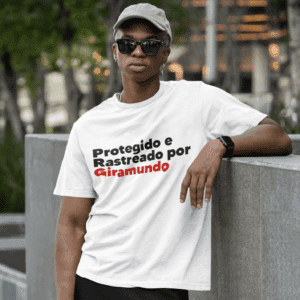 Camiseta Rastreado por Exú Giramundo