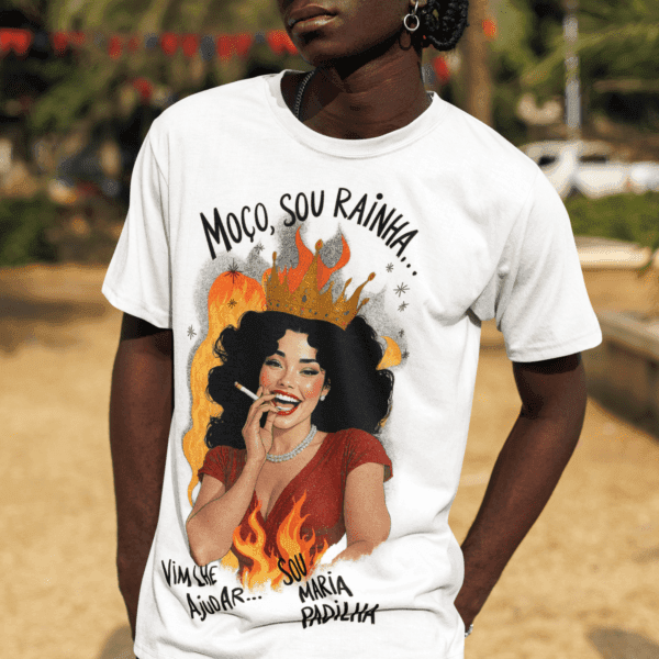 Camiseta Maria Padilha Rainha