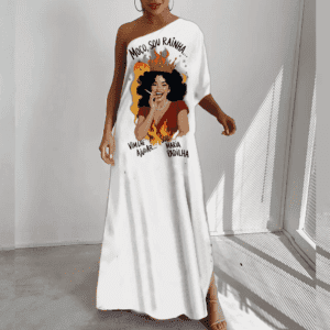 Vestido ombro único Maria Padilha Rainha