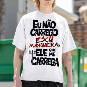 Camiseta Exú Mangueira que me carrega