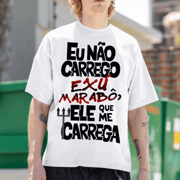 Camiseta Exú Marabô que me carrega