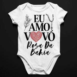 Body Infantil Vovó Rosa da Bahia