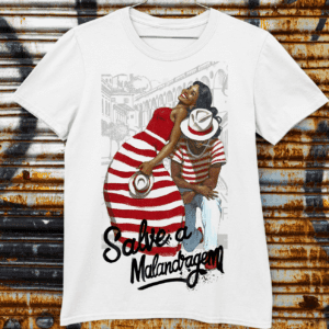 Camiseta Malandro e Maria Navalha axé
