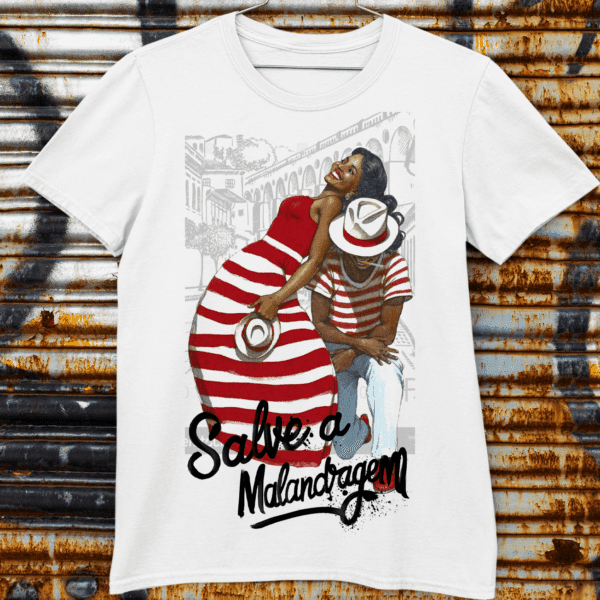 Camiseta Malandro e Maria Navalha axé