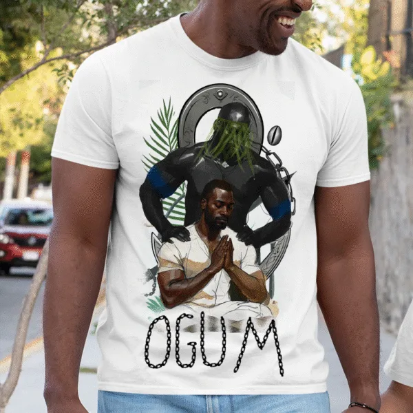 Camiseta Ogum abençoa
