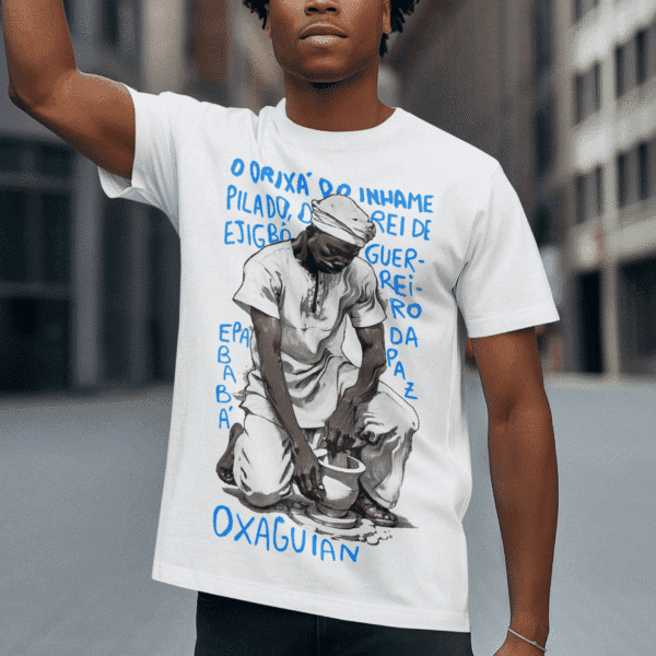 Camiseta Oxaguian rei de Ejigbô