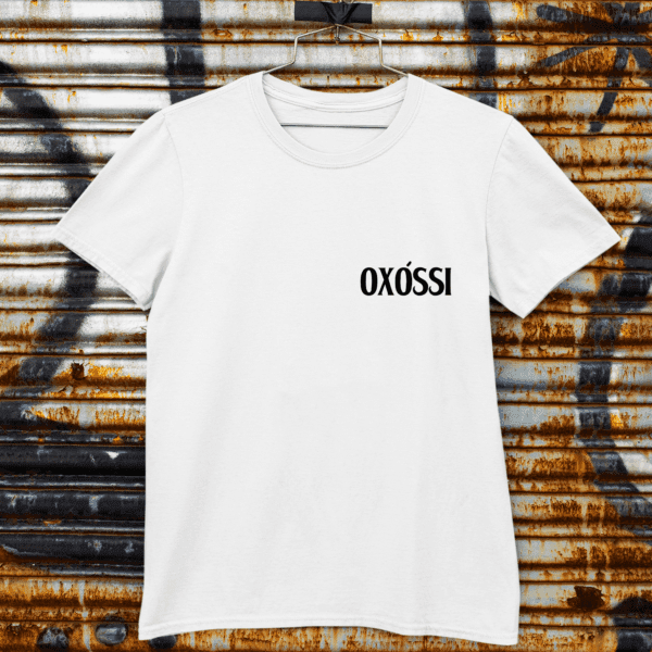 Camiseta Oxóssi ferramenta frente