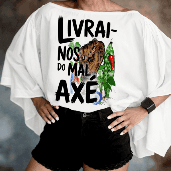 Manga morcego Axé