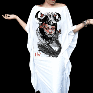 Alaka Iansã em vermelho