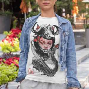 Camiseta Iansã em vermelho