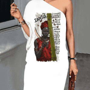 Vestido mid Iansã no bambuzal