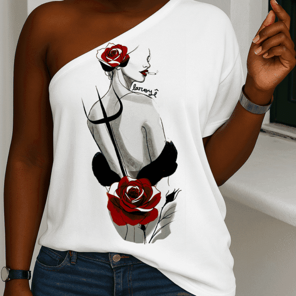 Blusa Laroyê Pombagira tridente