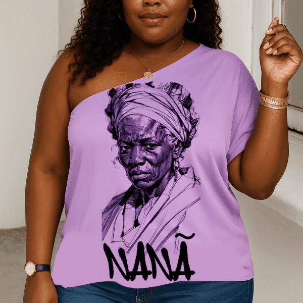 Blusa ombro único Nanã