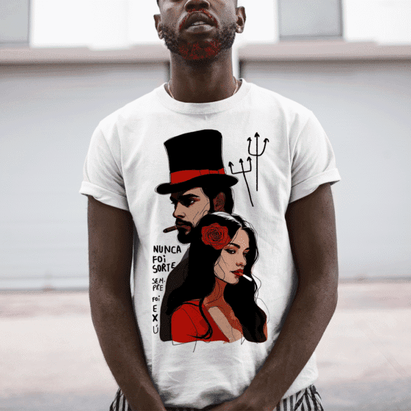 Camiseta Exú e Pombagira Laroyê
