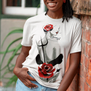 Camiseta Laroyê Pombagira tridente