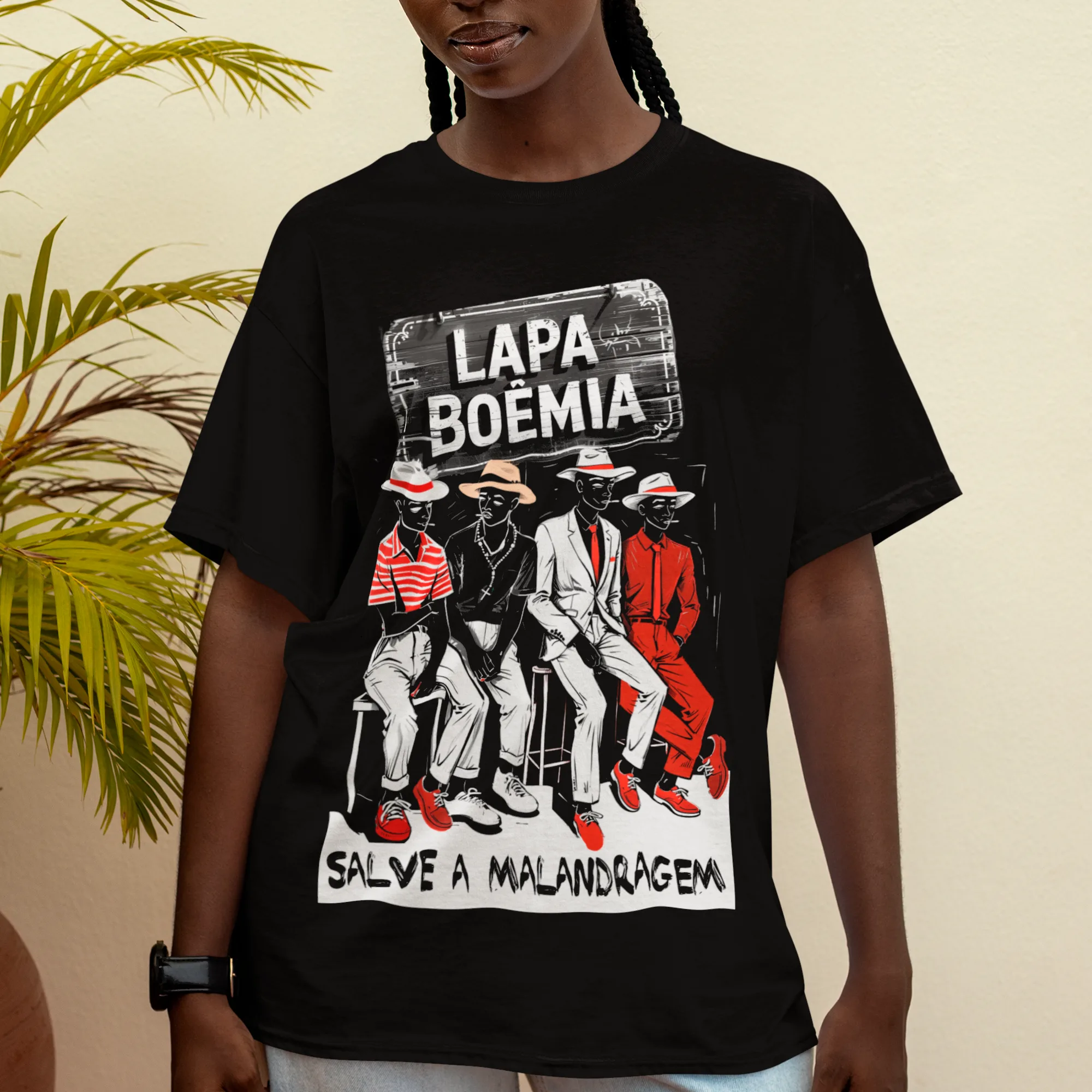 Camiseta Malandragem boêmia - Loja Eremim