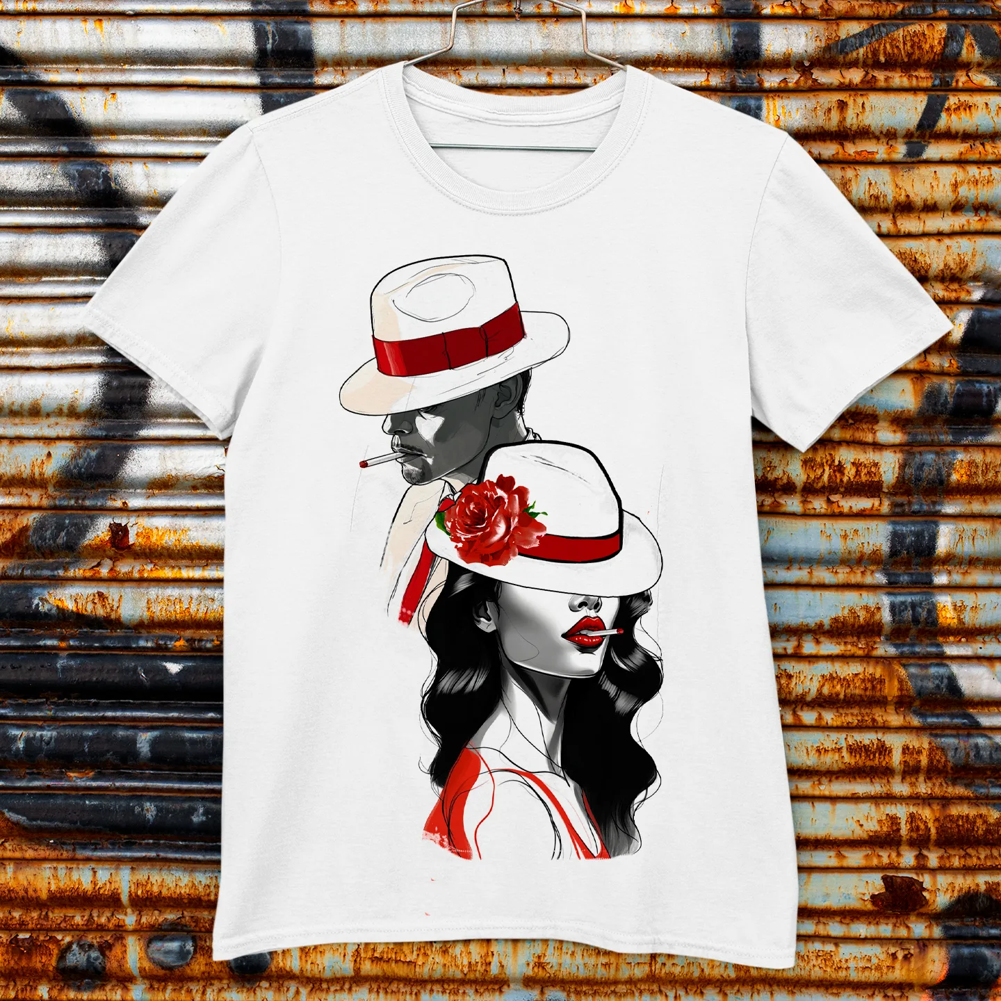 Camiseta Maria Navalha e Zé Pilintra