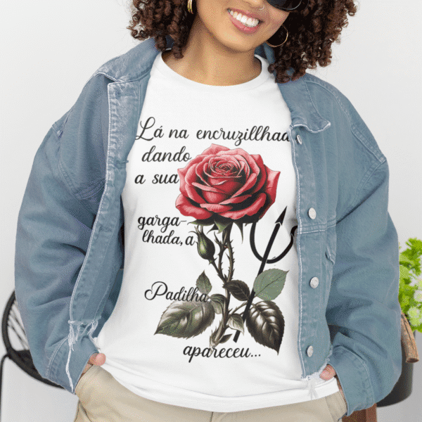 Camiseta Maria Padilha apareceu