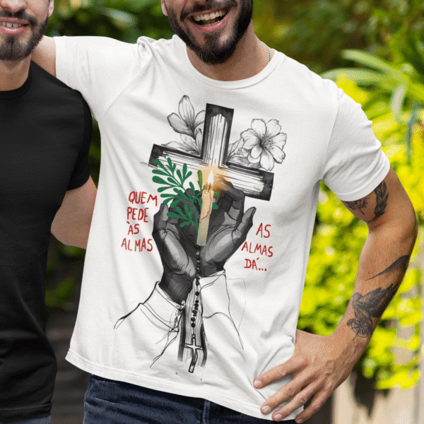 Camiseta Preto Velho dá