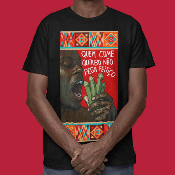 Camiseta Xangô e feitiço