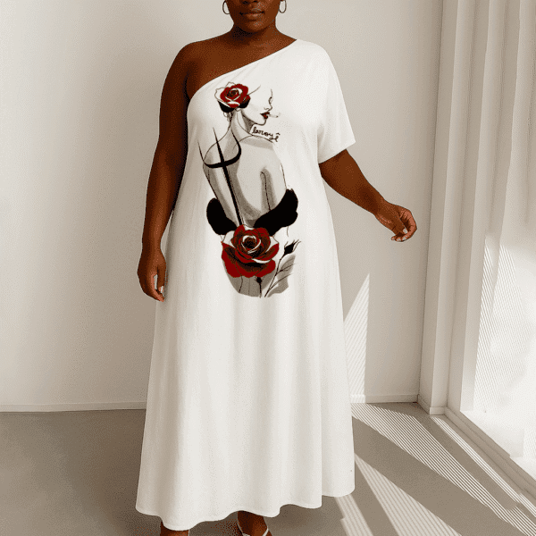 Vestido Laroyê Pombagira tridente