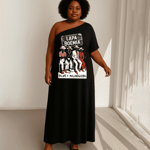 Vestido longa Malandragem boêmia