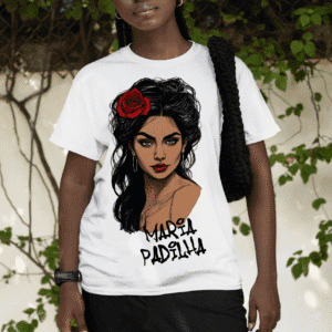 Camiseta Maria Padilha rosto