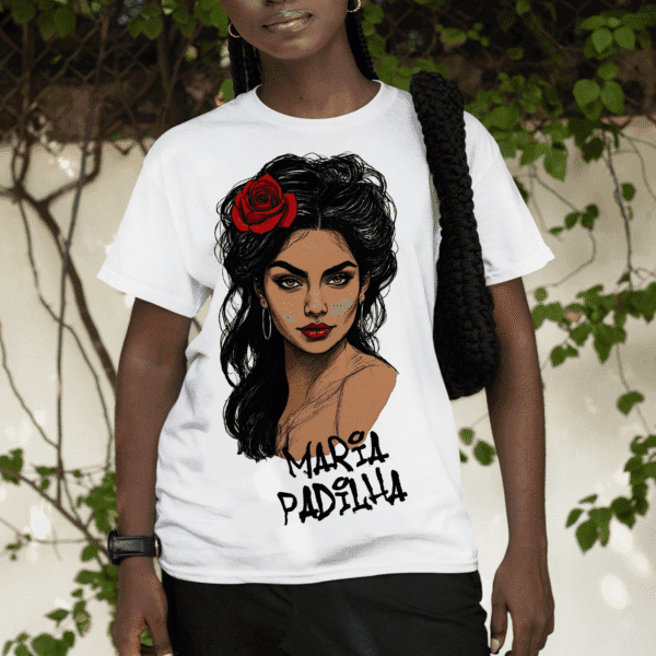 Camiseta Maria Padilha rosto