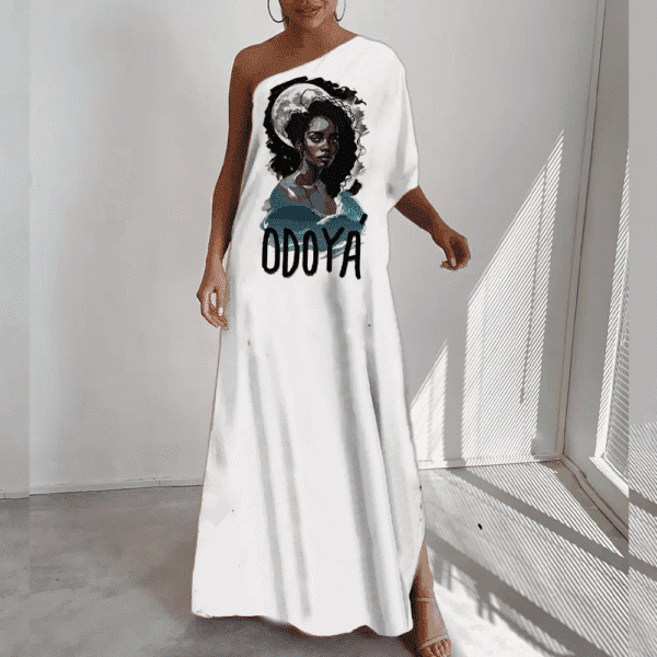Vestido longo Yemanjá no luar