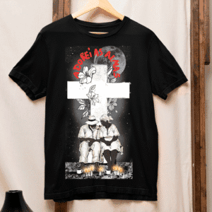 Camiseta Adorei as Almas na cruz