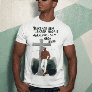 Camiseta Malandro no cemitério