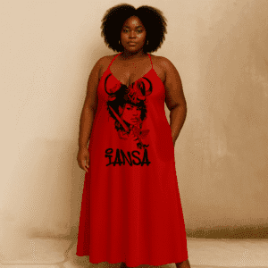 Vestido alcinha Iansã