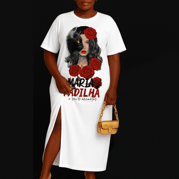 Vestido camisão Maria Padilha