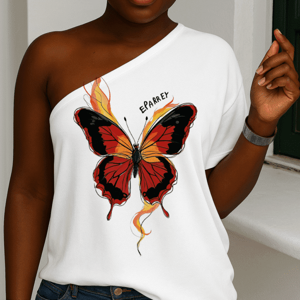Blusa Iansã borboleta