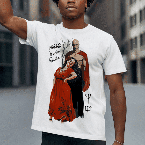 Camiseta Maria Padilha e Marabô