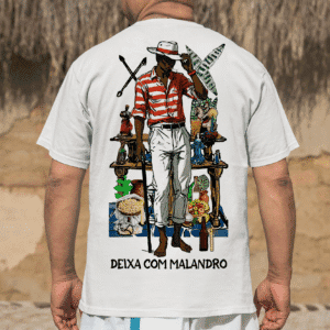 Camiseta Malandro no Congá