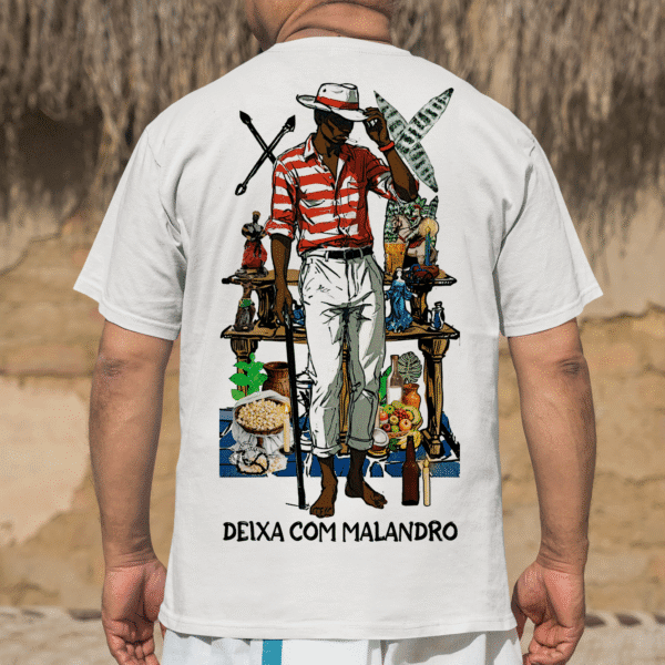 Camiseta Malandro no Congá