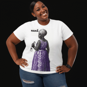 Camiseta Nanã de costas