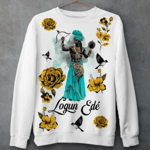 Moletom Logun Edé com flores