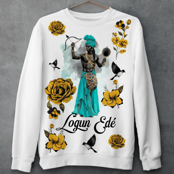 Moletom Logun Edé com flores